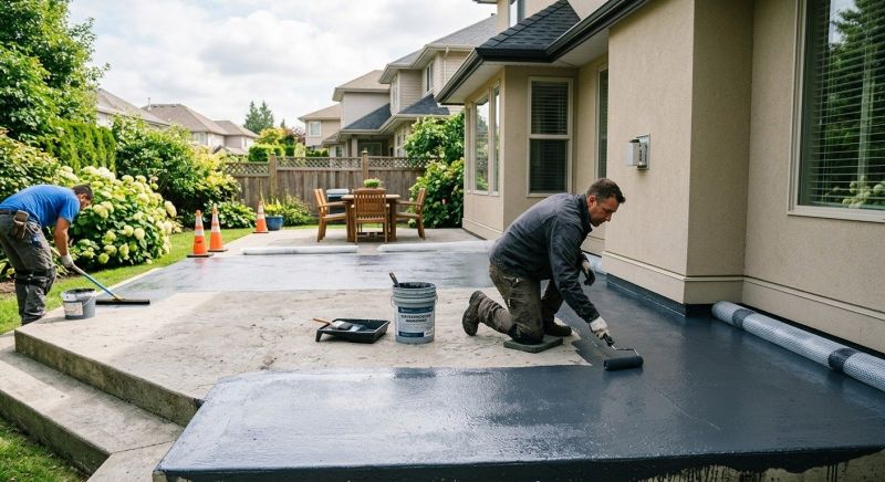 Balcony Waterproofing in Gig Harbor, WA